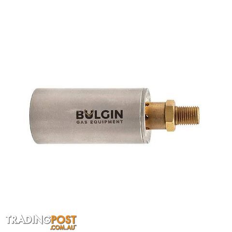 Air Propane Power Burner 38mm G1/4 Male Stainless Steel Base Bulgin 619-00039 - photo 1 of 1