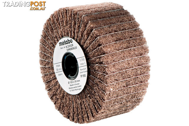 Nylon Web Grinding Wheel 105 X 50 Mm P 60 Metabo 623526000