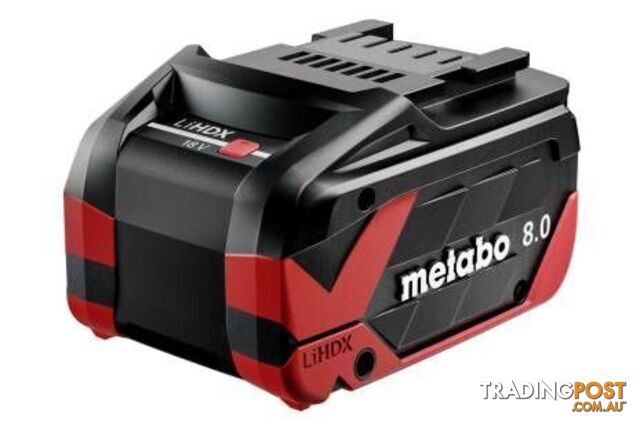 LIHD Xtreme Battery Pack 18V - 8.0AH Metabo 624975000