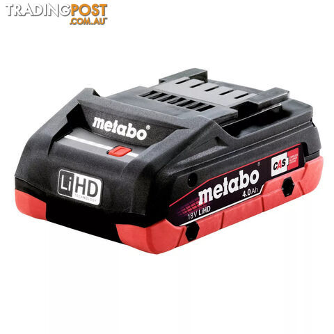 Battery Pack 18V LIHD 4.0 Ah Metabo 625367000