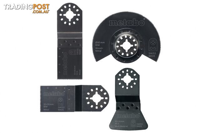 Metabo Multitool 4-Piece Interior Fittings/Floor Accessories Set 626420000