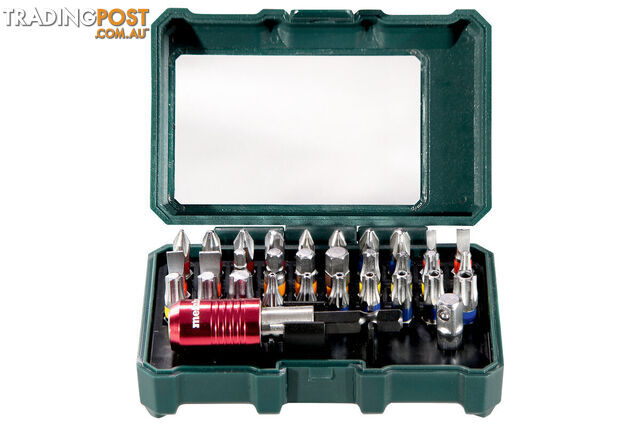 32 Piece Bit Assortment Bit Box Metabo 626700000