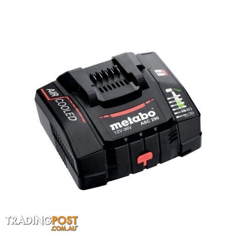 Quick Charger ASC 290, 12-36V Air Cooled Metabo 6273740000