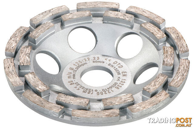Diamond Cup Grinding Disc 125 x 22.23mm Metabo 628209000