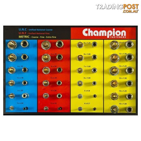 48 Sizes Thread Tester Panel Only Champion CTT48-P