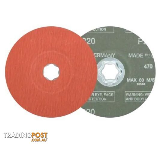 COMBICLICK Aluminium Oxide Fibre Disc CC-FS 125 A-COOL 220 125 mm Pferd...