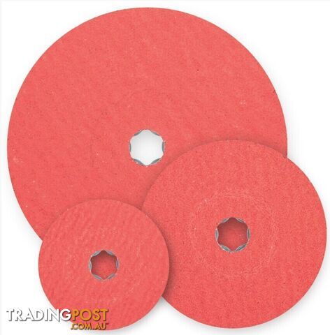 Combiclick Ceramic Fibre Disc 5''CC-FS 125 CO-COOL 120g Pferd 64193112-25 Pack of 25 - photo 3 of 5