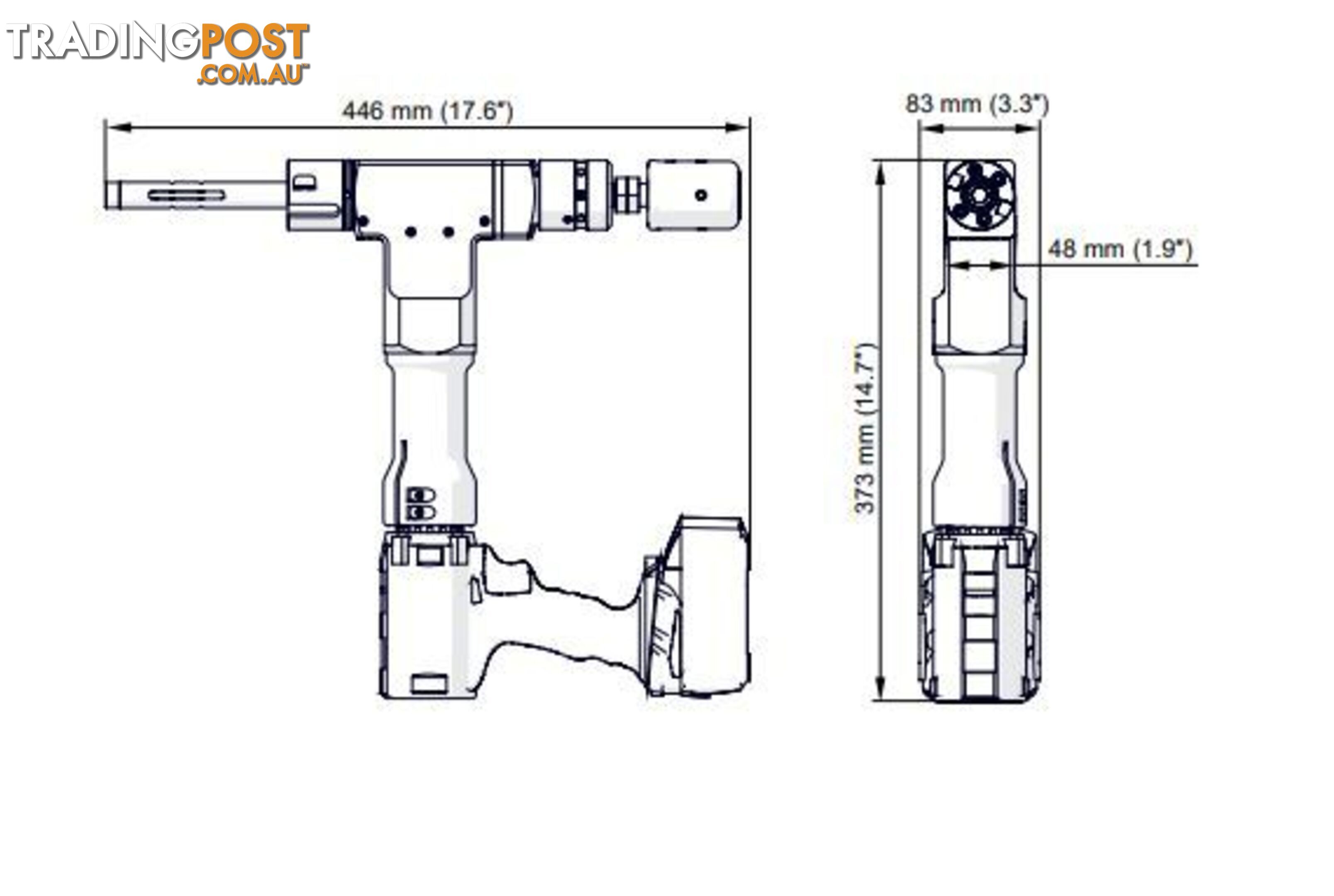 Compact PRO 2 PB Pipe Beveller Only Without Motor WA-PRO2PB