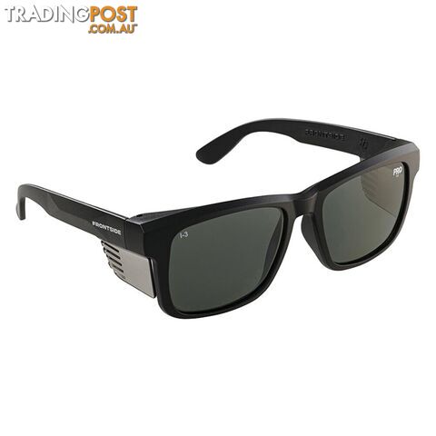 Safety Polarised Glasses Frontside Polarised Smoke Lens With Black Frame 6512BK...