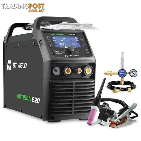 Artisan TIG 220 AC/DC Pulse HF 240V BT Weld 652220