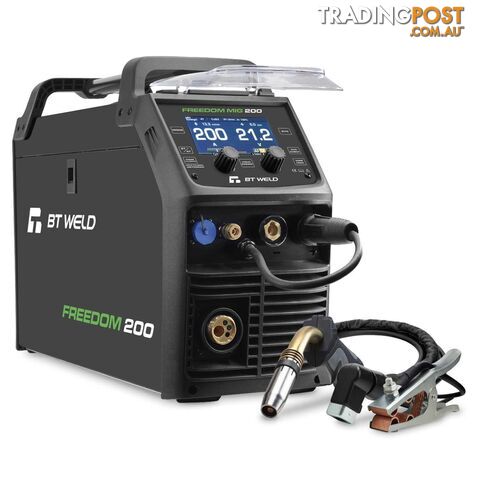 Freedom 200 PFC MIG Synergic / Manual Inverter Welder 240V BT Weld 659200