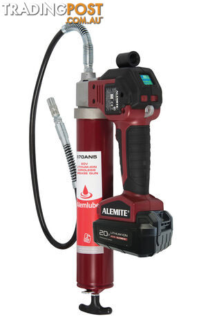 Battery Grease Gun 20V Lithium-ion (Skin Only) Alemlube 670AN5