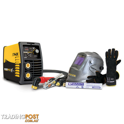 Tig/MMA Welder 141 X-Series Package Bossweld 691141Bundle