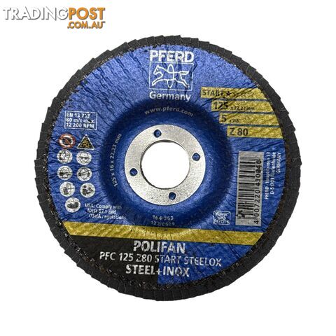 Polifan PFC 125 Z80 Start STEELOX/2 Pack of 10 Pferd 69301049