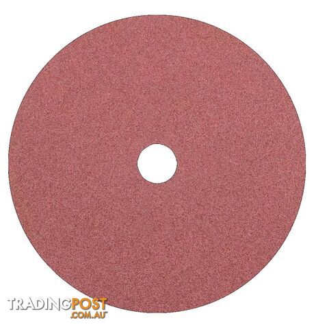 Fibre Discs Unslotted 180mm 120 Grit Aluminium Oxide FS 125-22 A 120 Pferd...