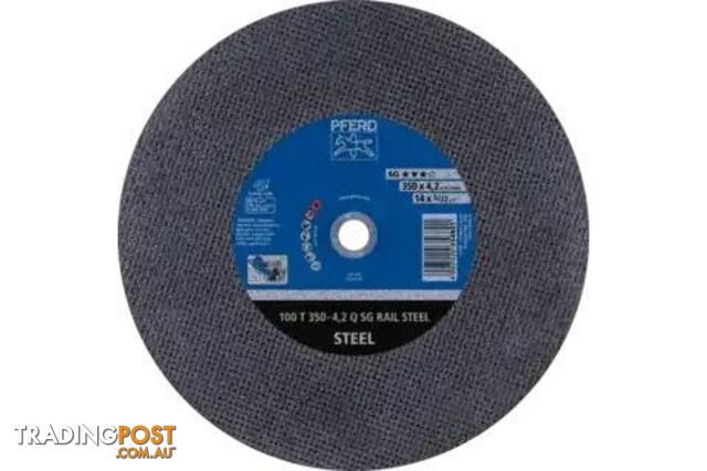Rail cut-off wheels (RAIL) SG Rail Steel T 350 x 4.2 x 25.4 mm Pferd 69902464