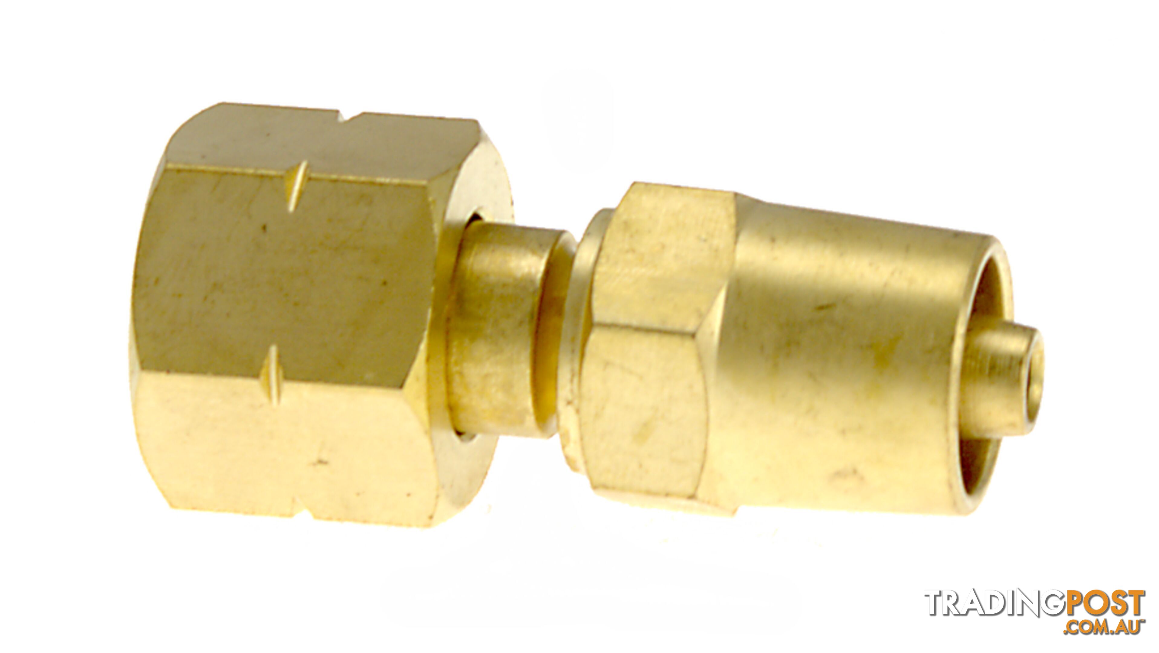 LP240 Hose Connection Brass 5/8-18 UNF LH / 5mm Hose Type Left Hand pack-2