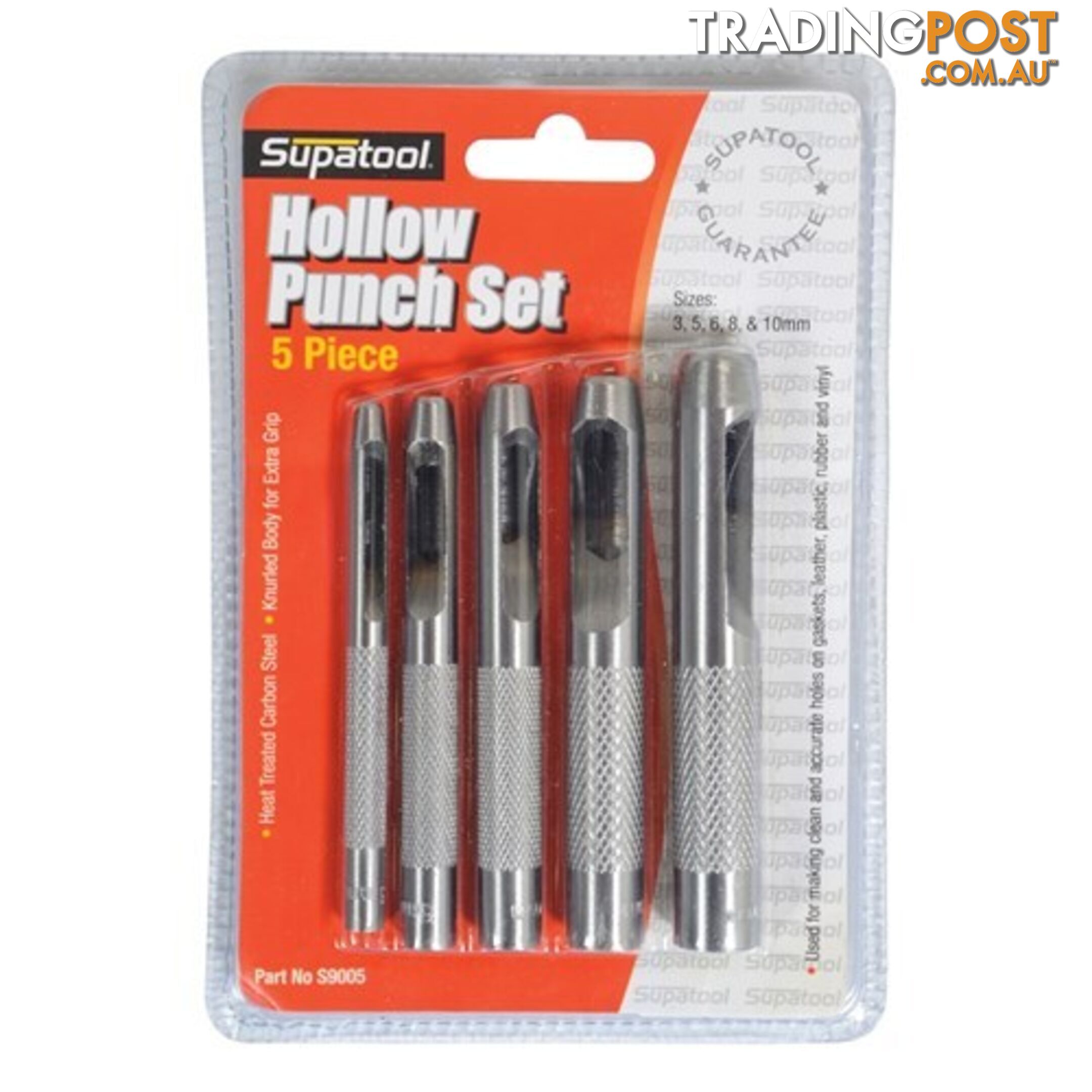 Hollow Punch Set 5 Piece Kincrome S9005