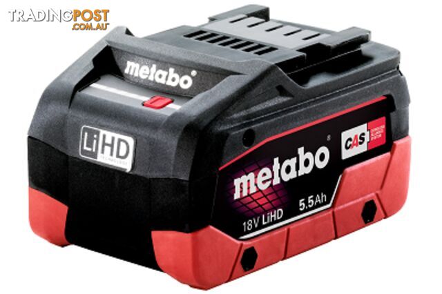 5.5 Ah x 2 LiHD Battery and ASC 145 Fast Charger Kit Metabo AU62738105