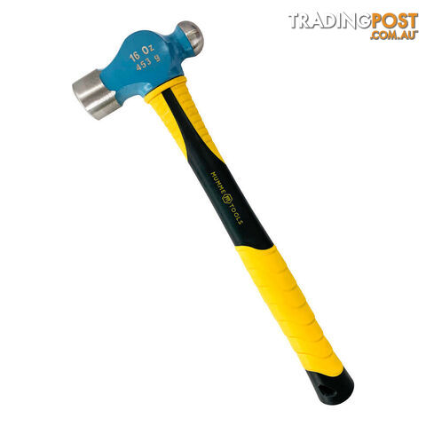 Ball Pein Hammer Normalised 450g Fibreglass Handle 330mm Long Mumme Tools...