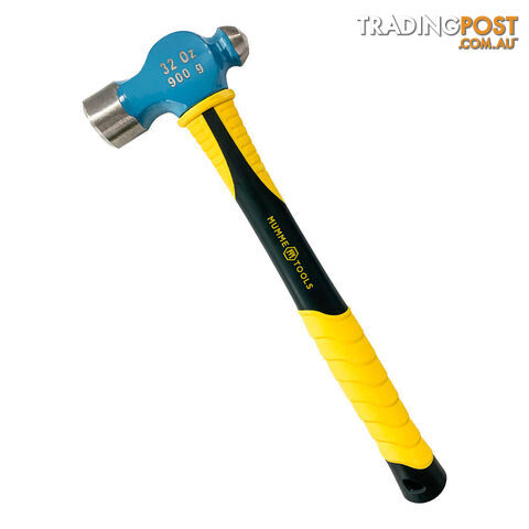 Ball Pein Hammer Normalised 900g Fibreglass Handle 370mm Long Mumme Tools...