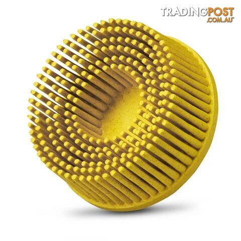 Scotch-Brite Roloc Bristle Disc 80 Grit 50mm x 16mm Tapered 7000000743 3M...