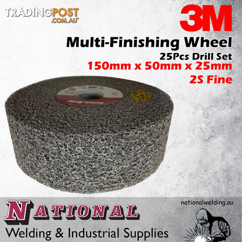 Multi-Finishing Wheel 150mm x 50mm x 25mm 2S Fine 3M 7000028446 - photo 2 of 5