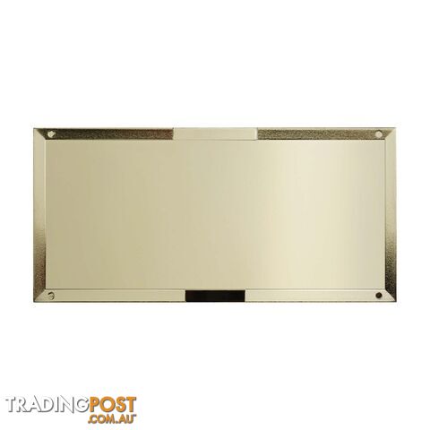 Gold Reflective Lens 51mmx108mm
