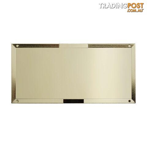 Gold Reflective Lens 51mmx108mm