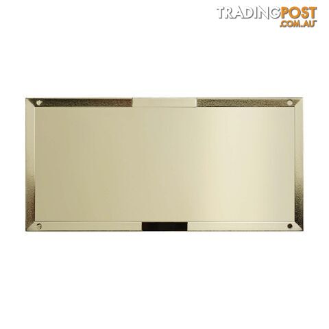 Gold Reflective Lens 51mmx108mm