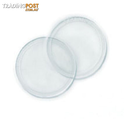 Clear Gas Lens 50mm Round Bossweld 700039 Pair of 2