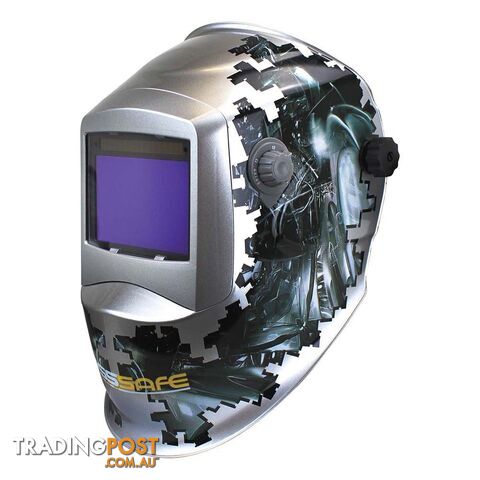 Urban Electronic Helmet Wide View Lens Bossweld 700197
