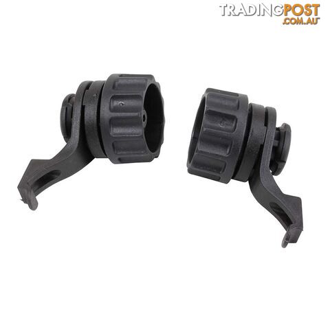 Wideview Helmet Knob-Black