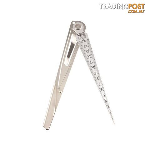 Taper Gauge With Hanger Hole, Metal Case and Pocket Clip 1-15mm 700AM