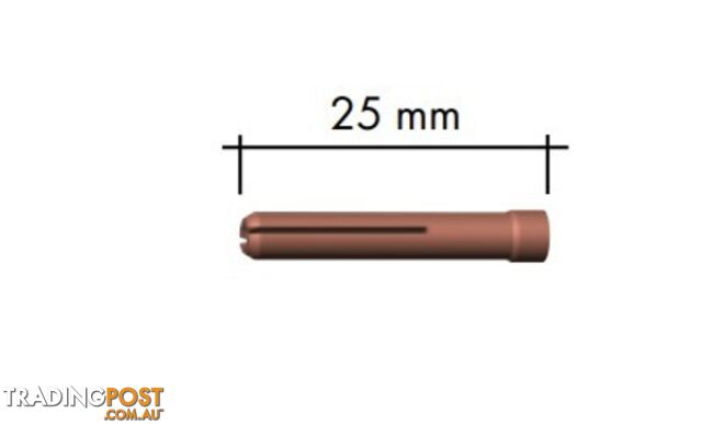 Collet 2.4mm 13N23 Binzel 701.0252 Each