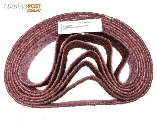 AC019420044 Surface Conditioning Belts 40mm x 760mm A-MED Maroon 7012866745...