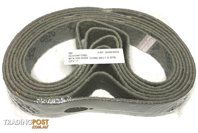 AC019417560 Surface Conditioning Belts 40mm x 760mm S-SFN Grey Scotch-Brite™...