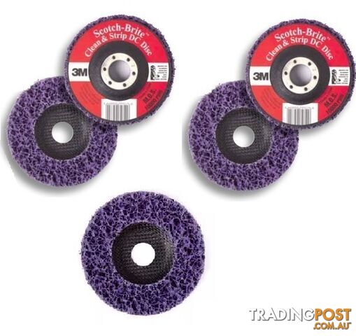 Clean & Strip Scotch-Brite™ 100mm x 16mm Purple 7012884571 3M™ AT019439663-5...