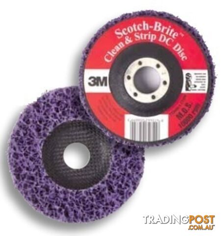 Clean & Strip Scotch-Brite™ 115mm x 22mm Purple 7012884697 3M™ AT019439671 Each