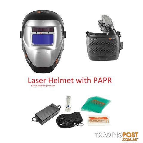 Freflow V1 PAPR With 100LW Respiratory Laser Welding Helmet Tecmen 703500 - photo 2 of 4