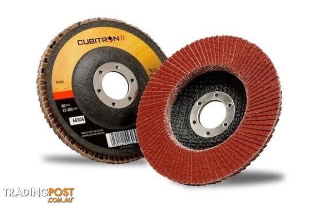 Cubitron II Flap Disc 125mm 5'' 80 Grit 967A 125mm 71000115693M XA009101057...