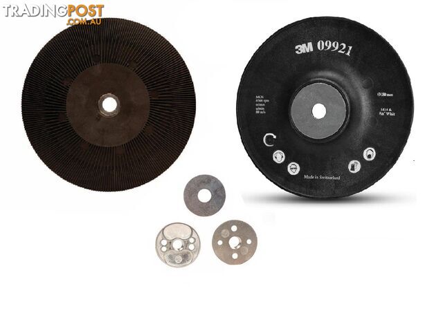 Fibre Disc Back Up Pad Ribbed 180mm 7100016545 3M 09921
