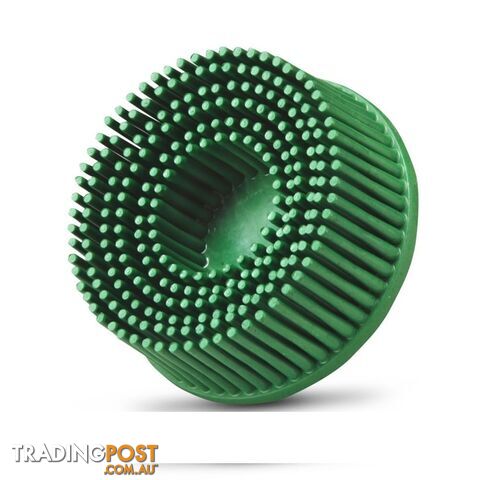 Scotch-Brite Roloc Bristle Disc Tapered 50 Grit 50mm x 16mm 3M 61500135423...