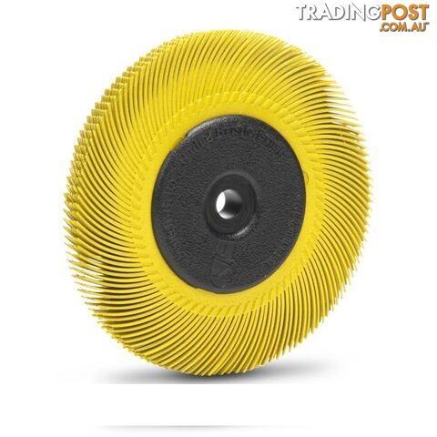 Scotch-Brite 80 Grit Curved Radial Bristle Brush 150mm x 12mm 7100138300 3M...