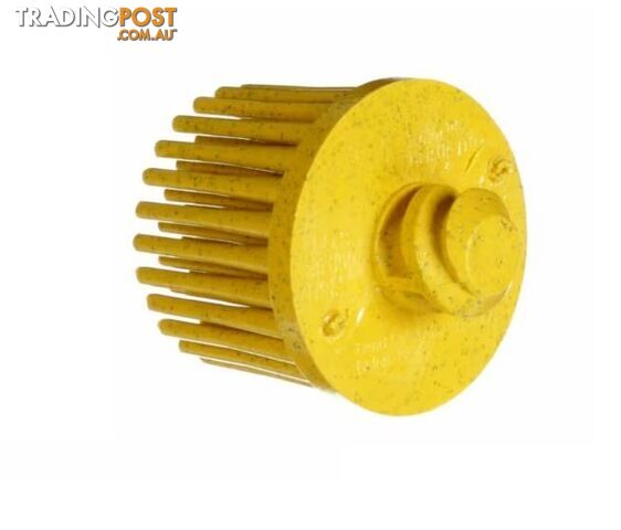 Scotch-Brite Roloc Bristle Disc 80 Grit 25mm (1 inch) Yellow 7100138319 3M...