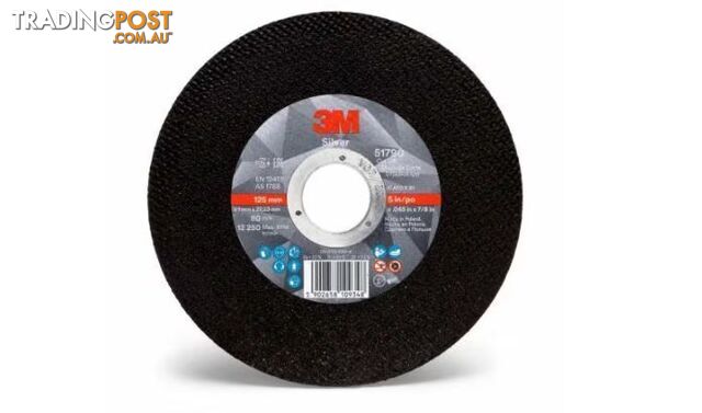 Silver™ Cut-Off Wheel 115mm x 2.5mm x 22.23mm 3M 7100171372 Pack of 5