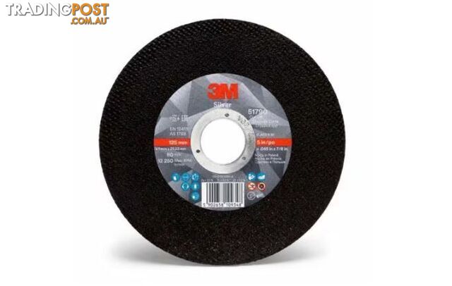 Silver™ Cut-Off Wheel 180mm x 2mm x 22.23mm 3M 7100172726 Each