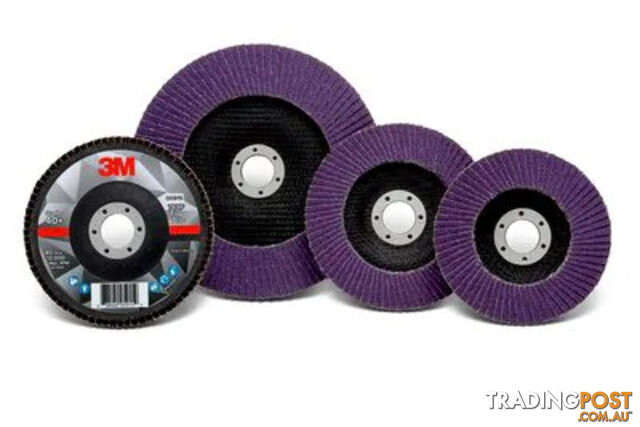 Flap Disc 769F, T29 125mm x 22.23mm 80+ 7100196791 3M UU010034914 Pack of 10