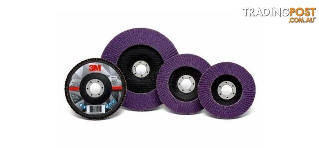Flap Disc 769F, T29 125mm x 22.23mm 40+ 7100196812 3M UU010034641 Each