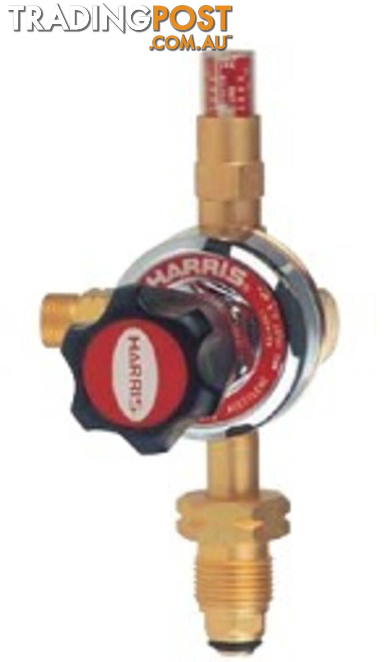 Harris Model 818 Propane Pressure reg, Side Inlet, Gaugeless, 0-350kpa